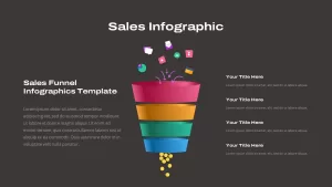 sales infographic funnel