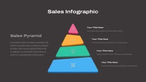 sales infographic pyramid