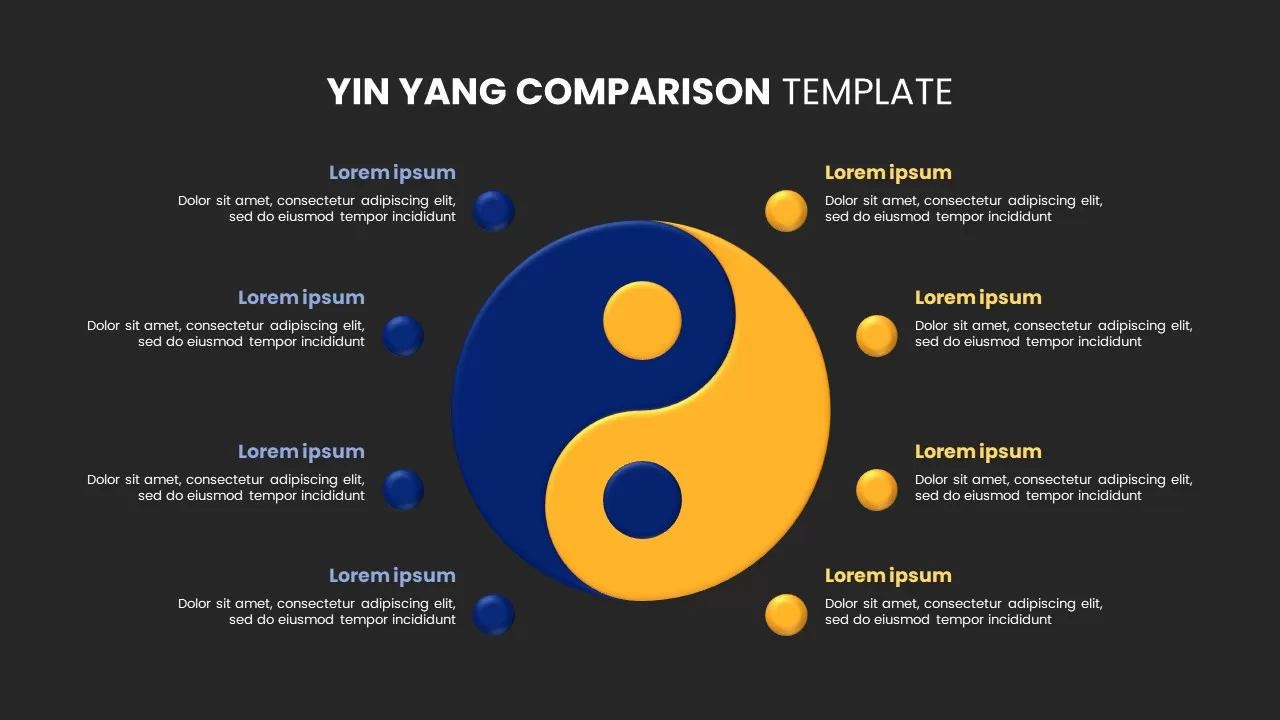 yin yang powerpoint template