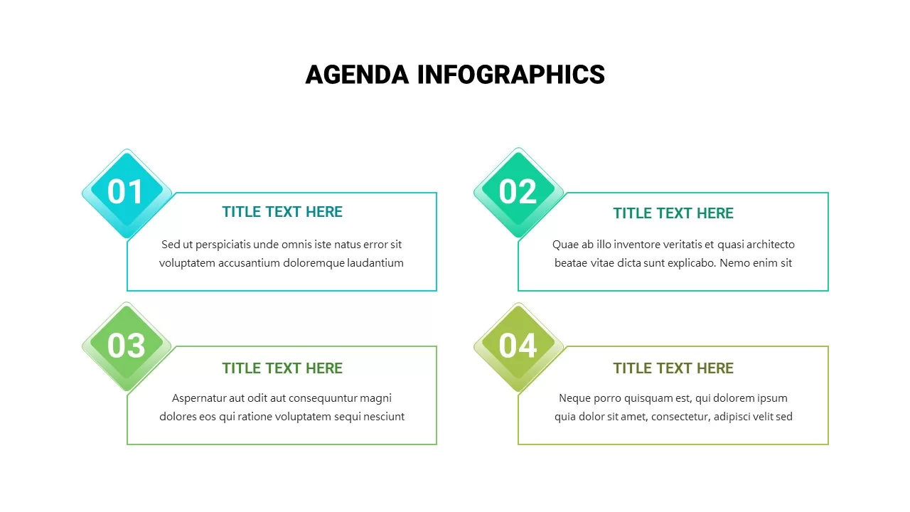 Agenda Infographic PowerPoint Template