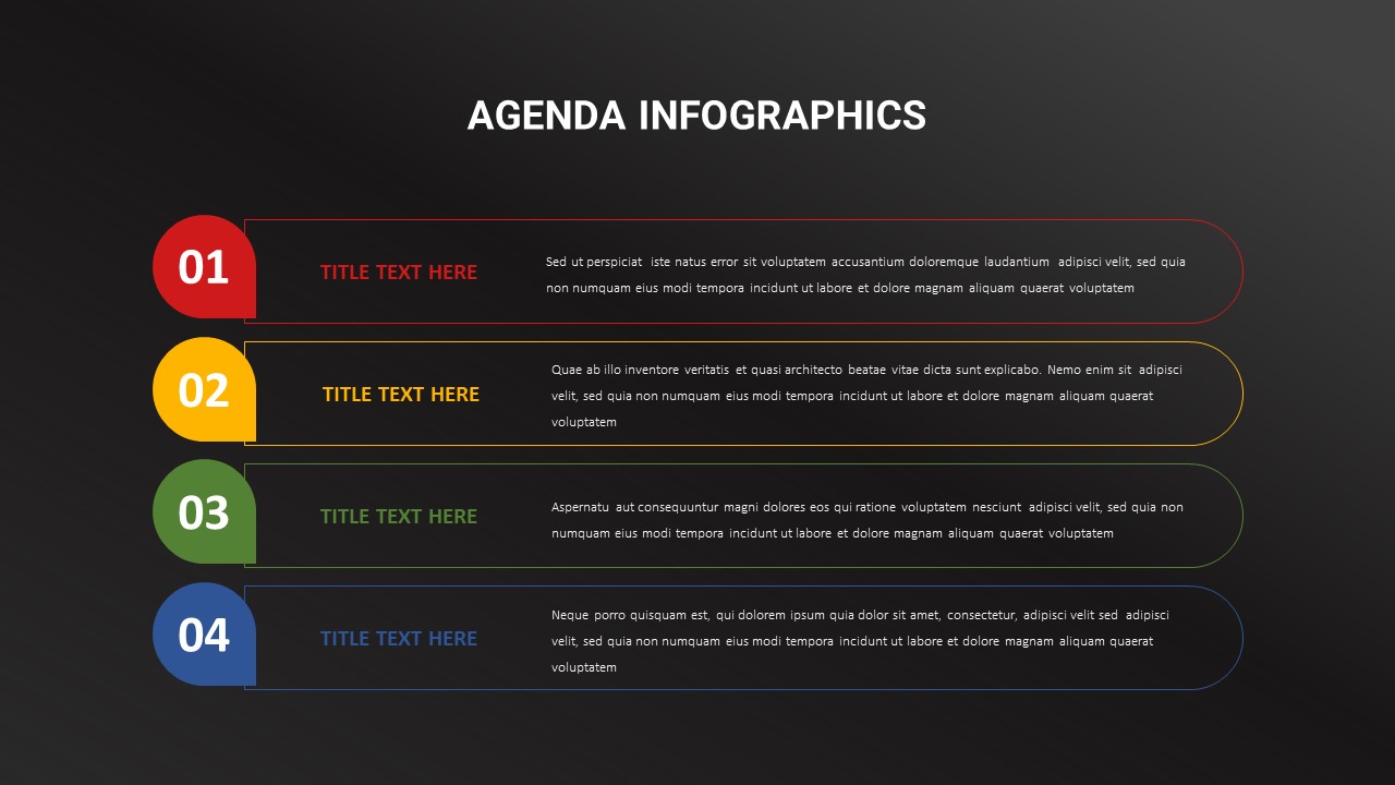 Agenda Infographic Template Slidebazaar