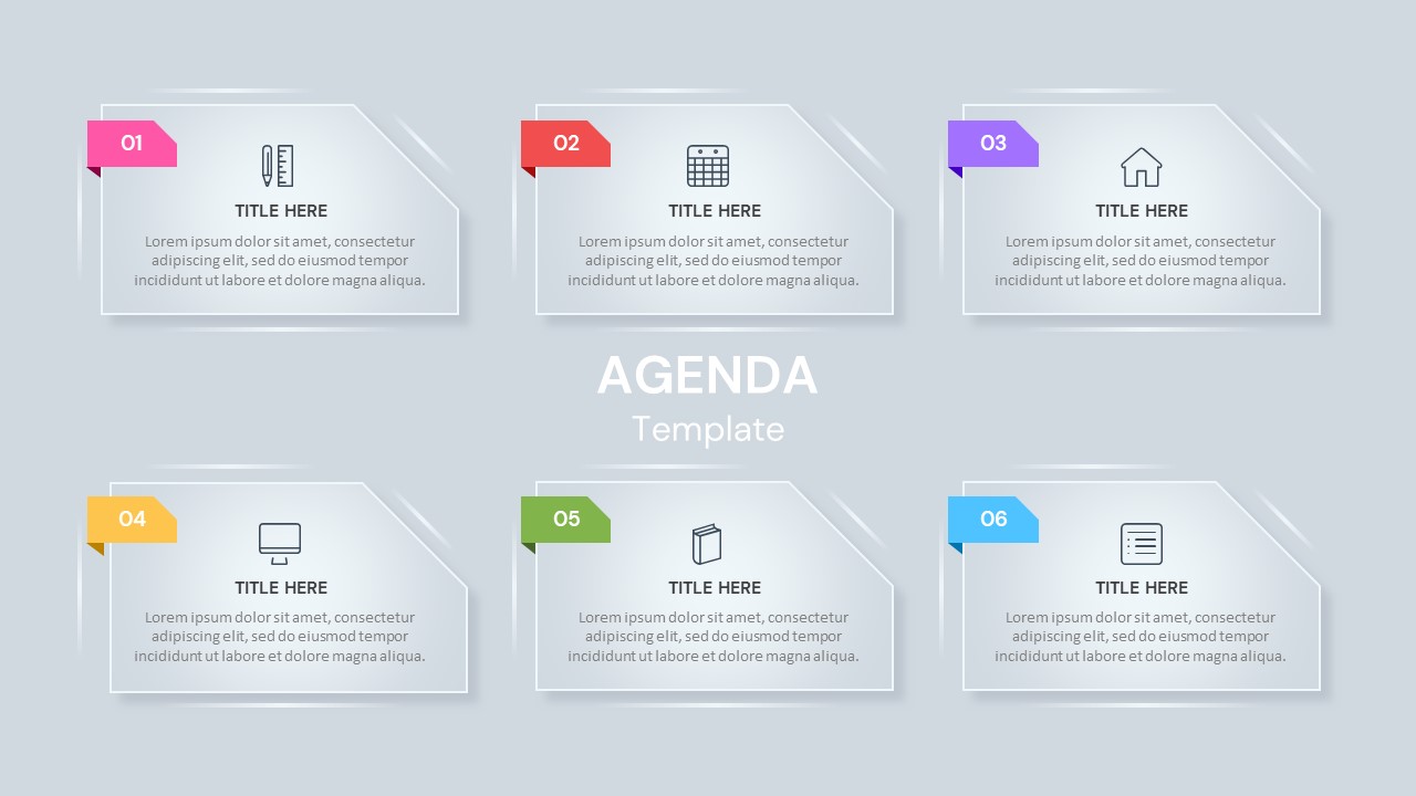 Agenda Infographics Template Slidebazaar