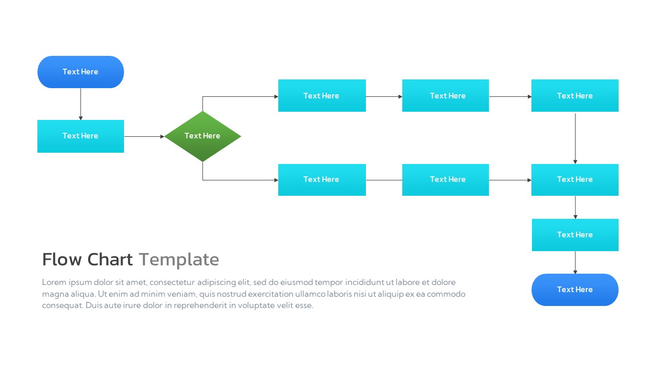 Flow Chart Infographics - SlideBazaar