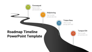 Free Roadmap Timeline PowerPoint Template