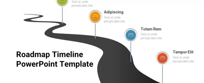Free Roadmap Timeline PowerPoint Template