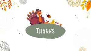 Free Thanksgiving PowerPoint Template thanks