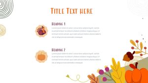 Free Thanksgiving PowerPoint Template title