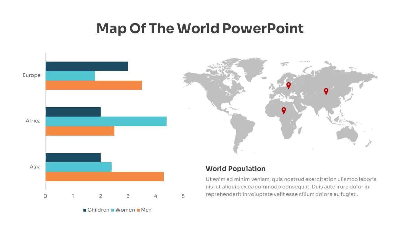 Map Of World PowerPoint
