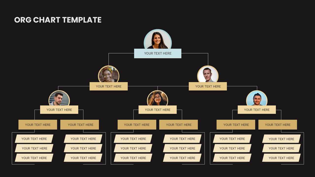 Org Chart Infographics - SlideBazaar