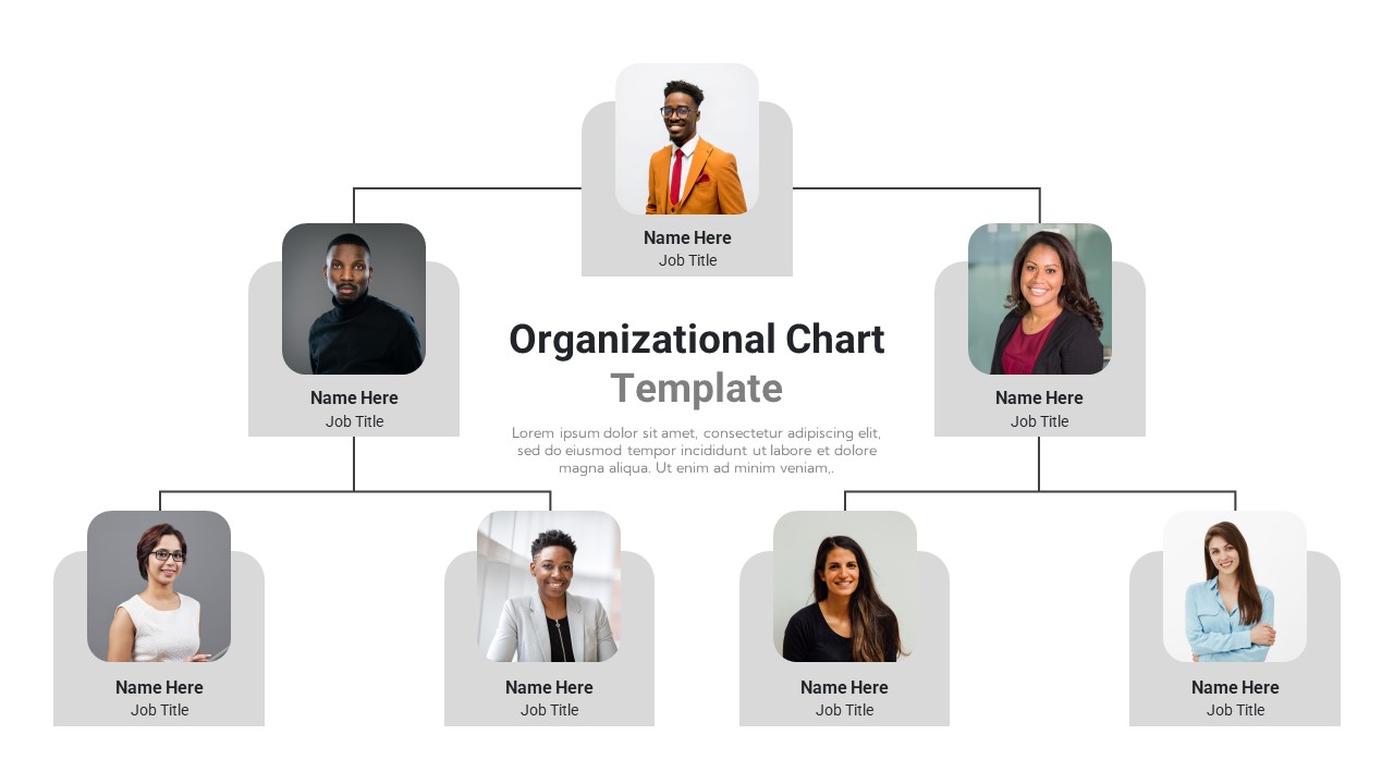 Organizational Chart Template - SlideBazaar