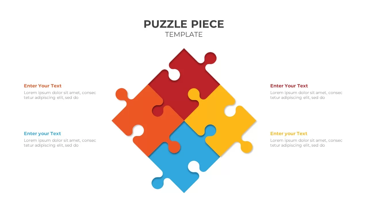 Puzzle Piece Template for PowerPoint