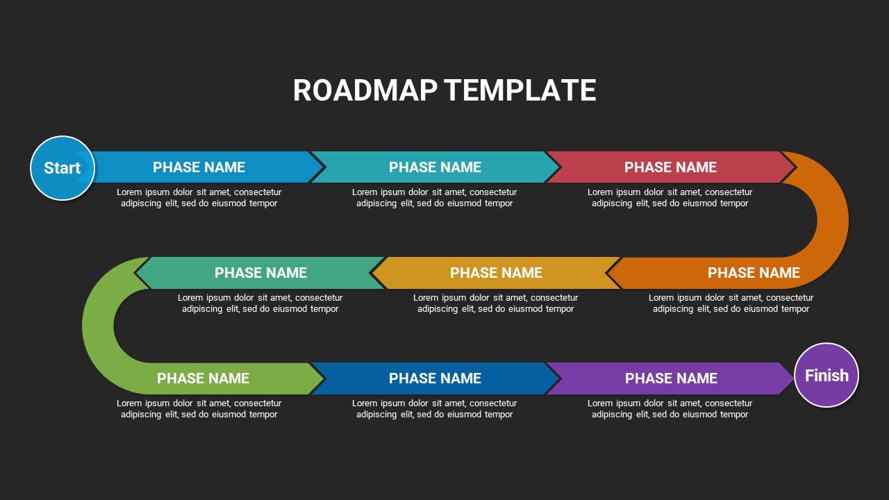 Roadmap Template - SlideBazaar