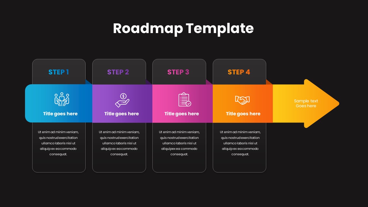 Roadmap Template For PowerPoint Presentation - SlideBazaar