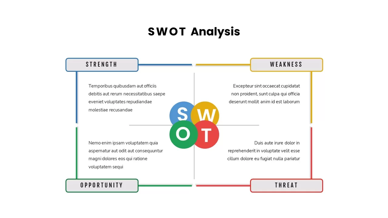 SWOT Infographics Template