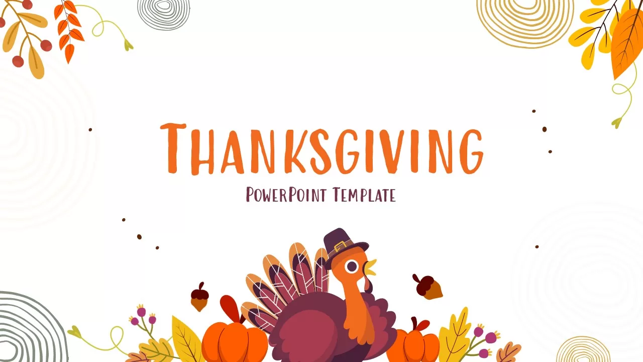Thanksgiving powerpoint template