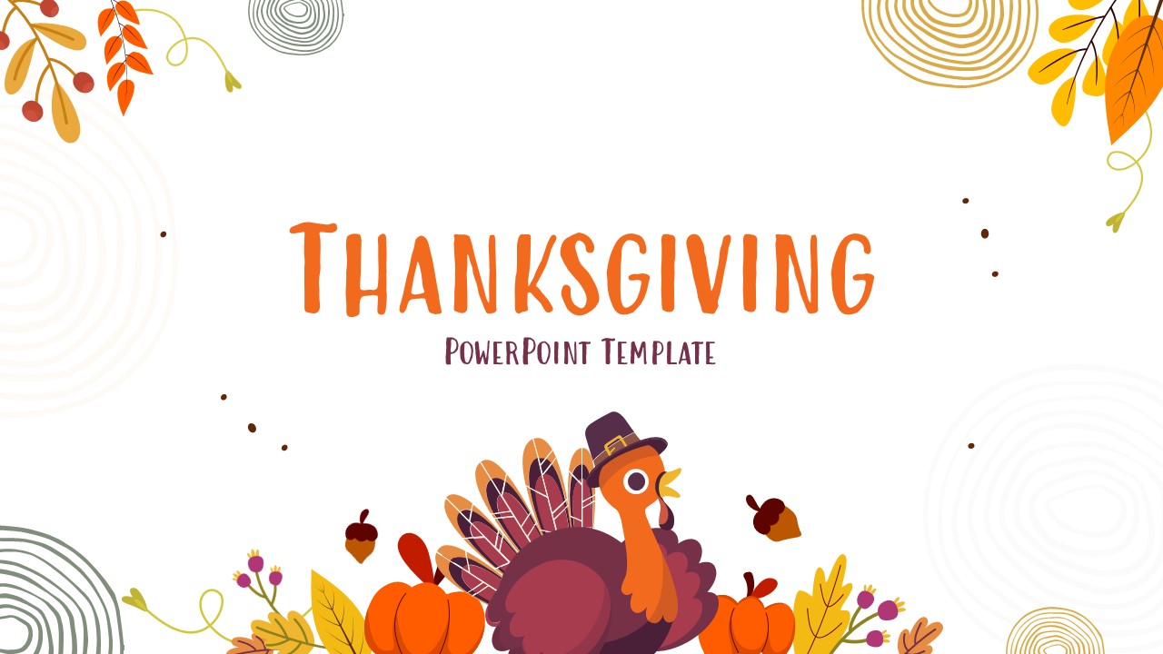 Thanksgiving PowerPoint Template(FREE ) SlideBazaar