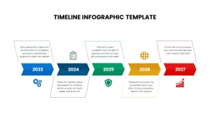 Timeline Infographics Template