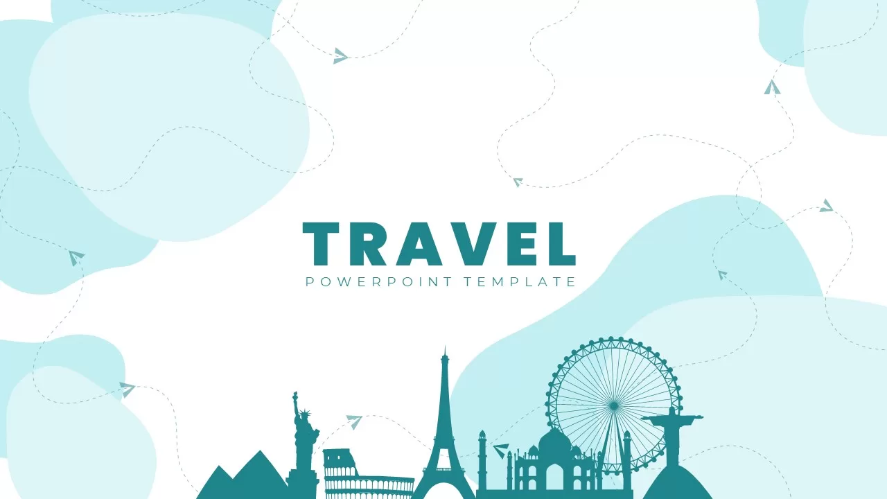 powerpoint elegant travel background