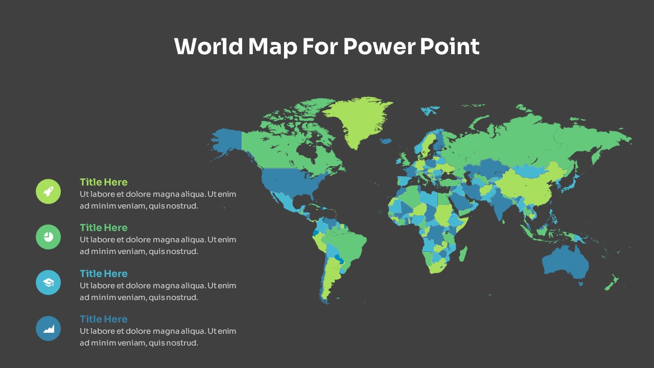 World Map For PowerPoint SlideBazaar