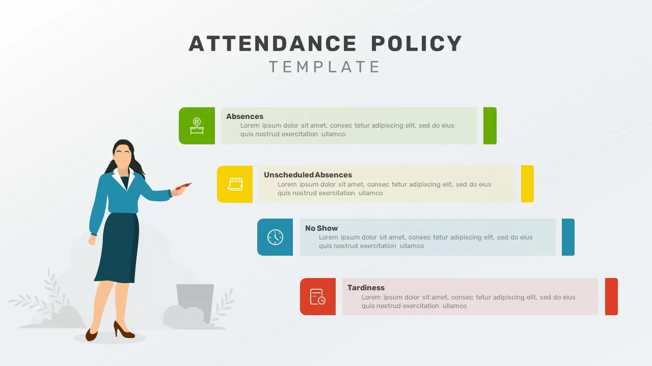 attendance policy template