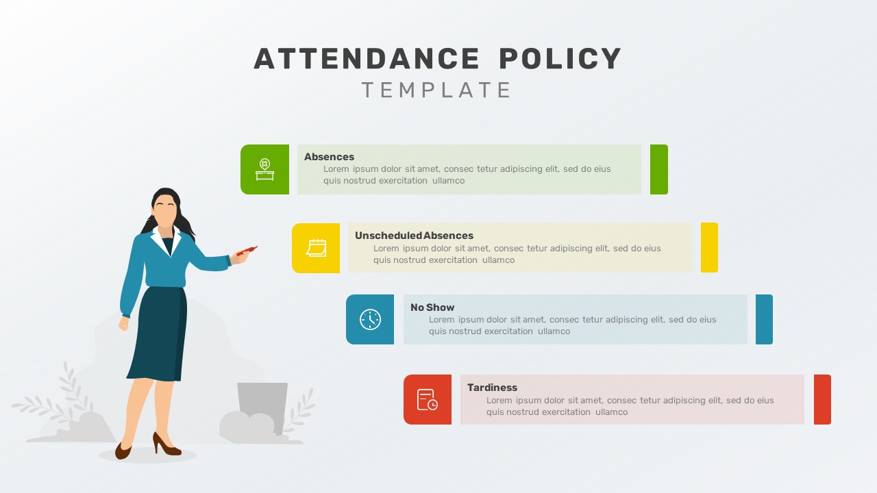 Attendance Policy Template SlideBazaar