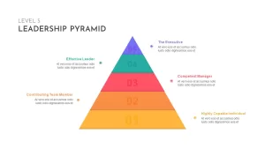 blank 5 level pyramid template