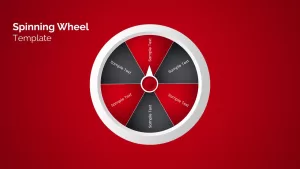 spinning wheel powerpoint template download