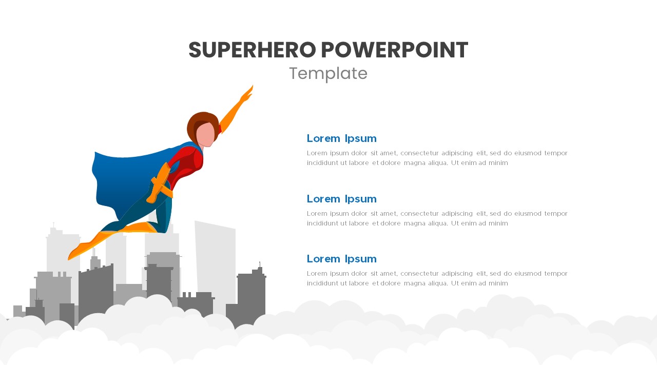 super hero powerpoint templates