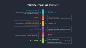 timeline template vertical