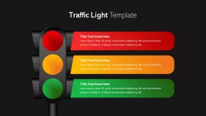 traffic lights powerpoint template