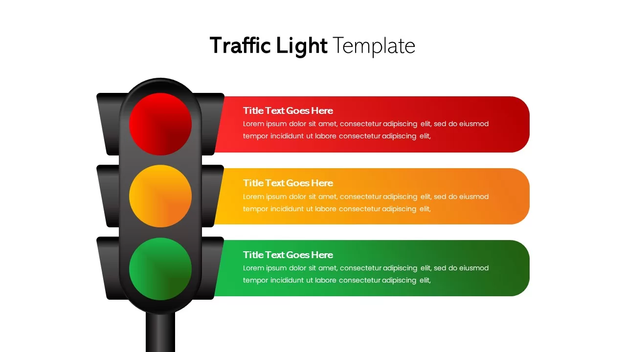 traffic lights template