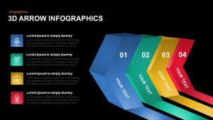 3D Arrow PowerPoint Template