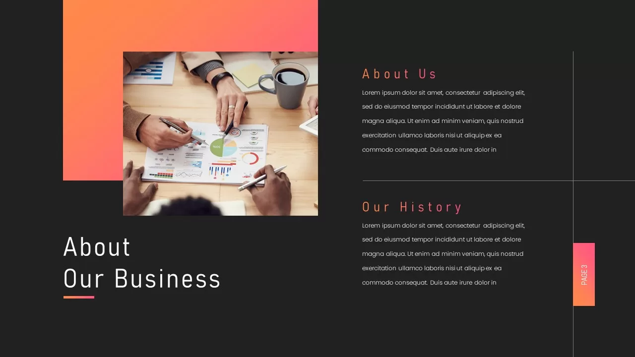 About-Business-Duotone-Template