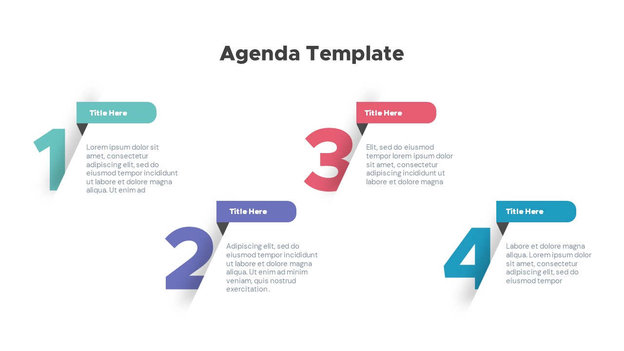 Agenda Template for Presentation - SlideBazaar