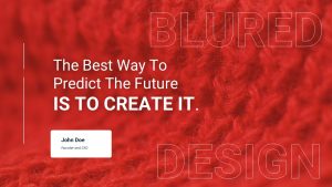 Blue and Red PowerPoint Templates motto