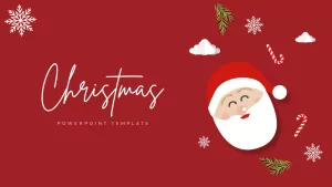 Christmas PowerPoint background Template