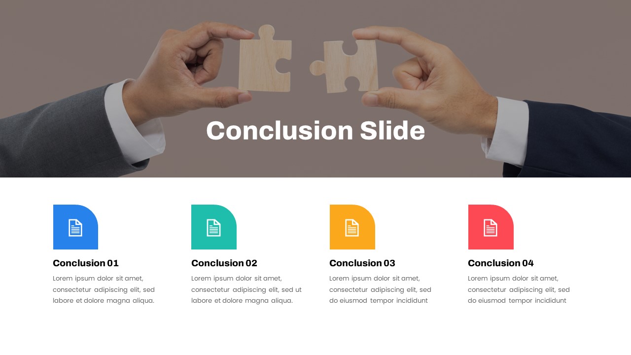 Conclusion Slide PowerPoint Template