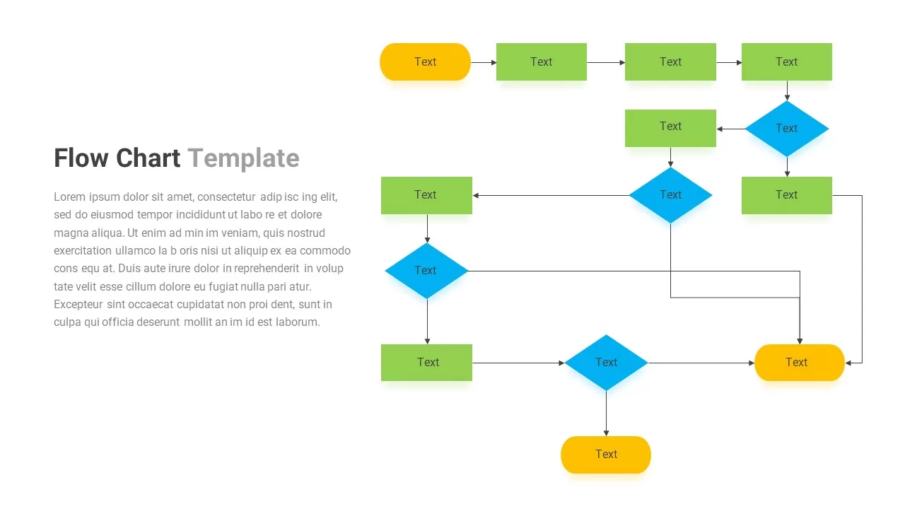 Flow Chart PowerPoint Template