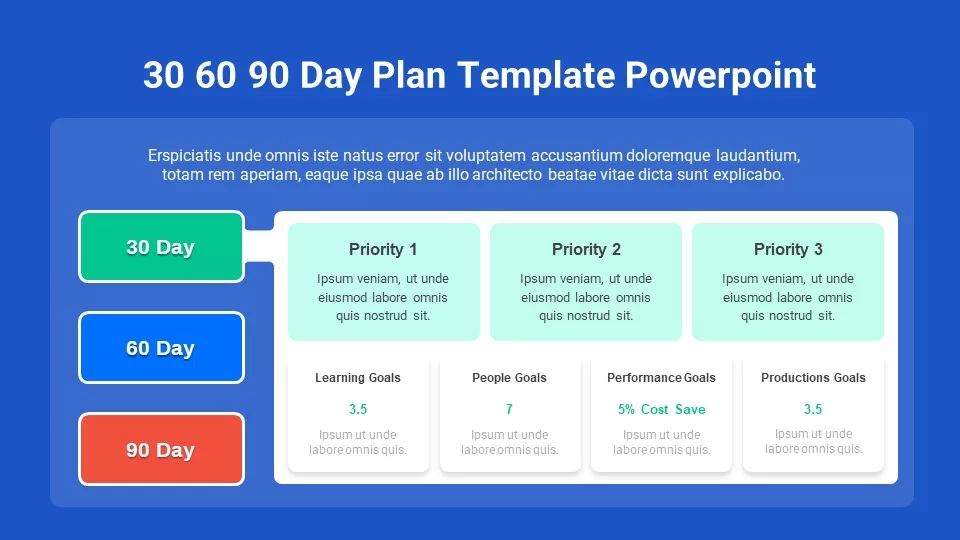 Free 30 60 90 Day Plan Template