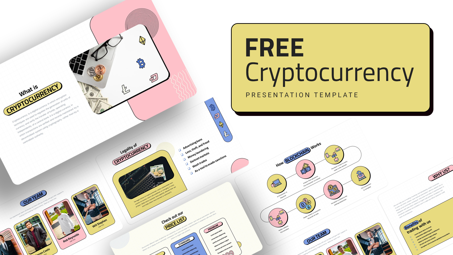 FREE Cryptocurrency PowerPoint Template