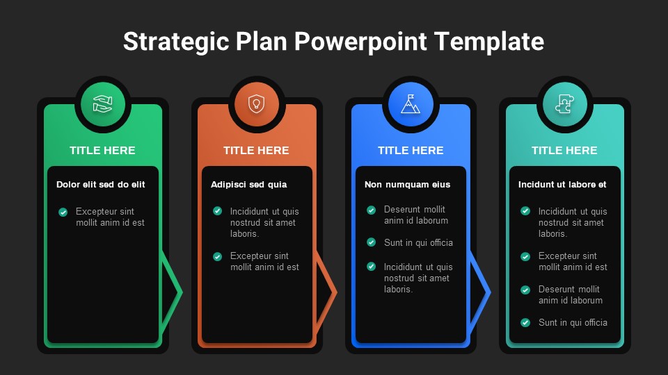 Free Strategic Plan Powerpoint Template 1202