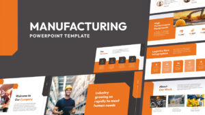 Manufacturing Sector PowerPoint Template