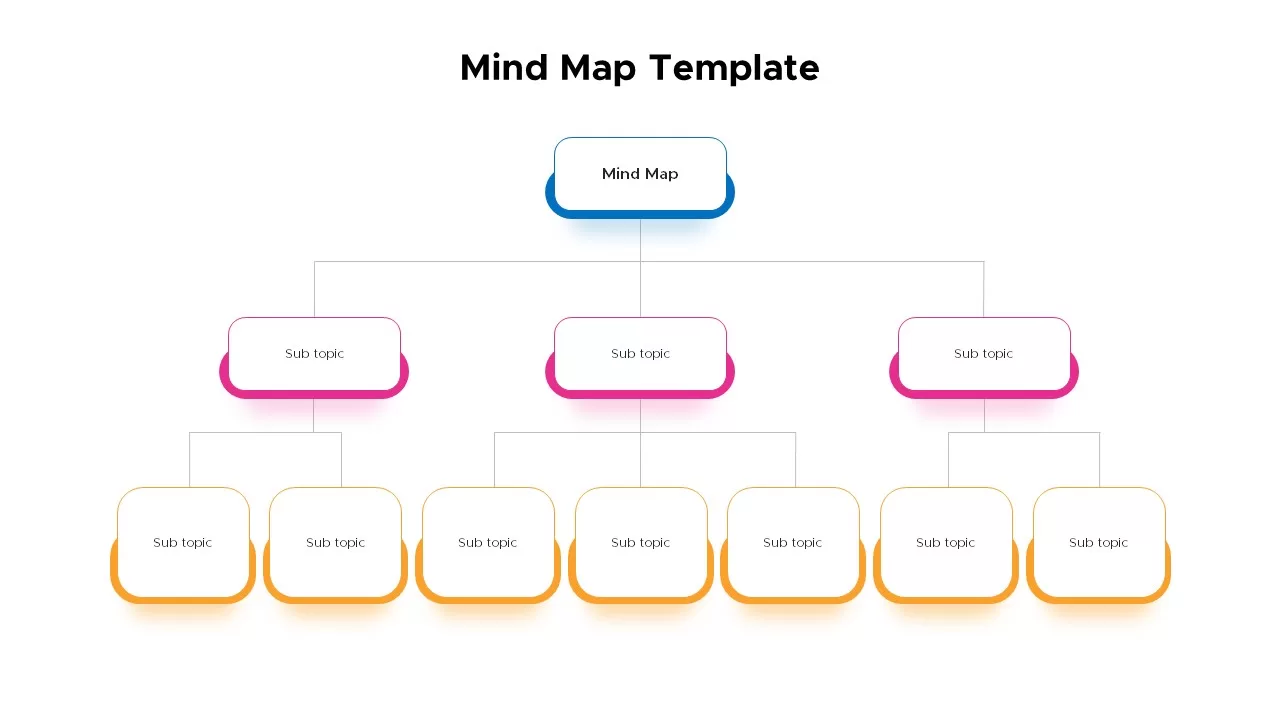 Mind Map Infographics for PowerPoint