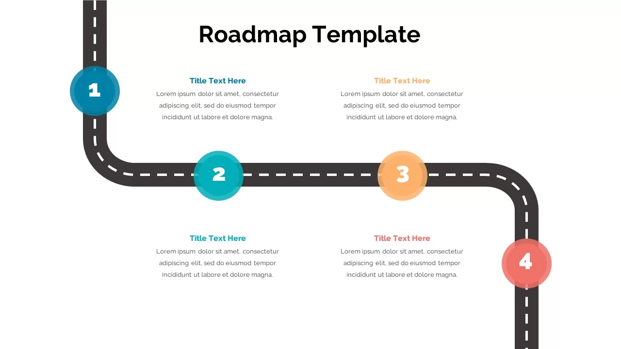 Roadmap Infographics for PowerPoint
