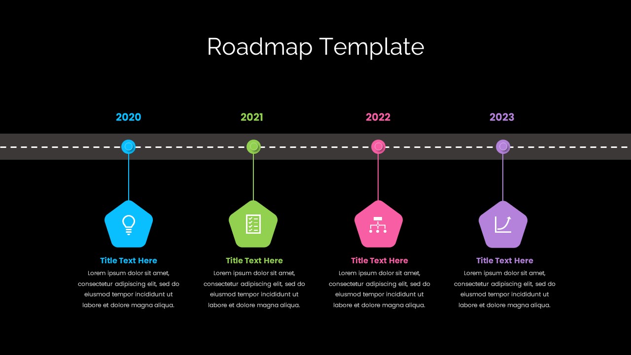 Roadmap Timeline Template SlideBazaar