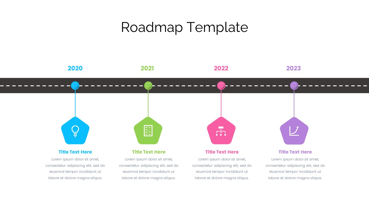 Roadmap Timeline Template SlideBazaar