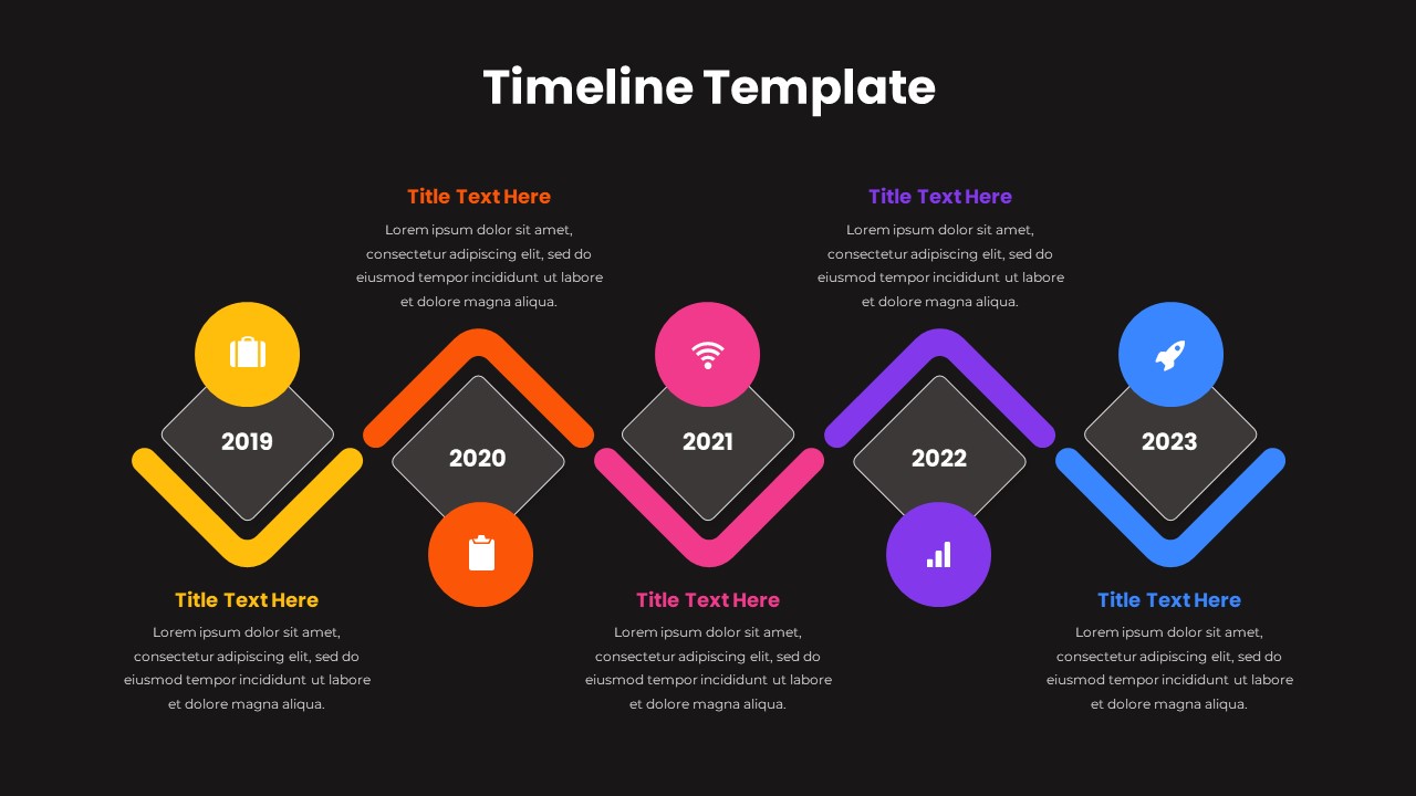 Timeline Template for Presentation SlideBazaar Timeline Template for Presentation SlideBazaar