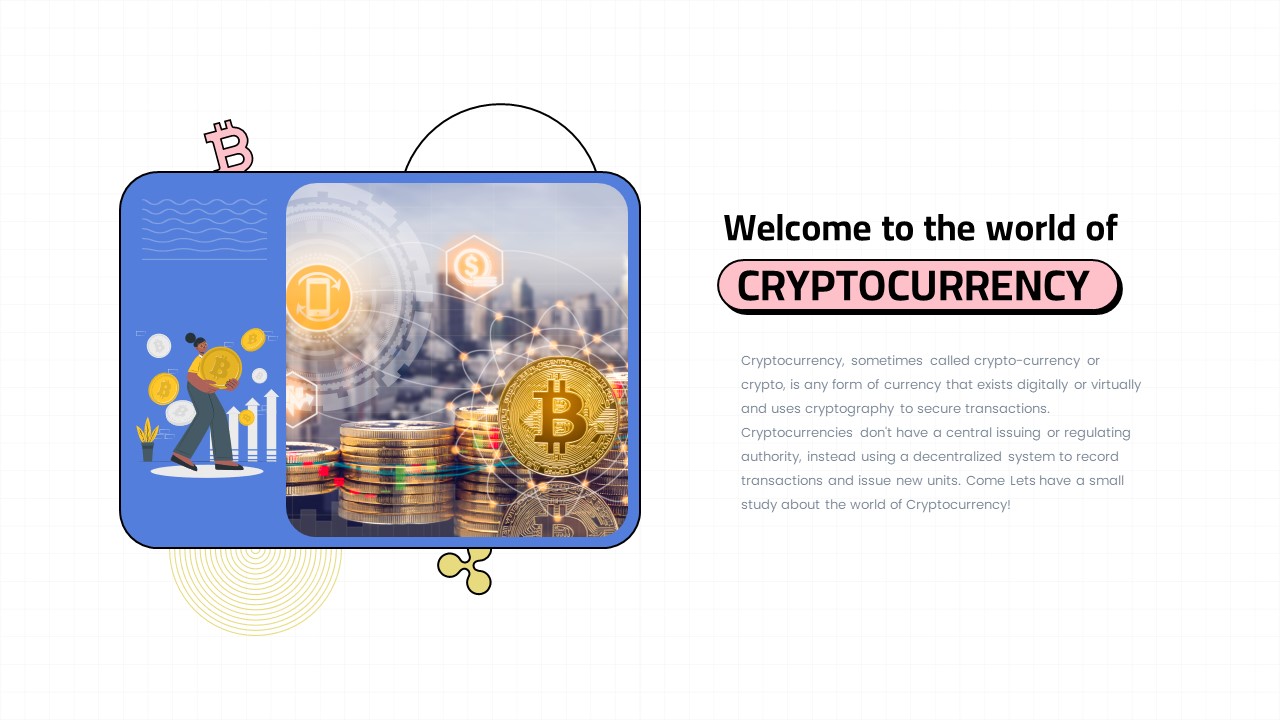FREE Cryptocurrency PowerPoint Template for Financial Presentation