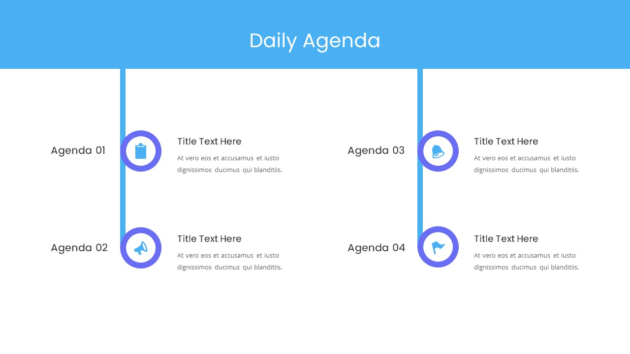 Agenda Presentation Template and PPT Slides
