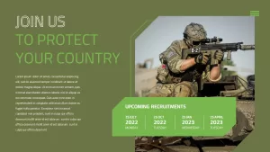 army PowerPoint template join us